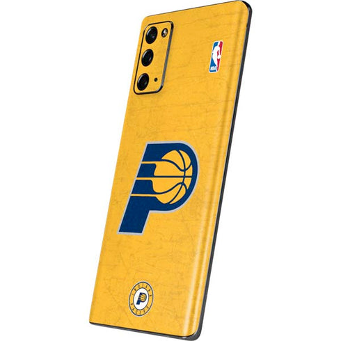 NBA Indiana Pacers Distressed Galaxy Note20 5G Skin